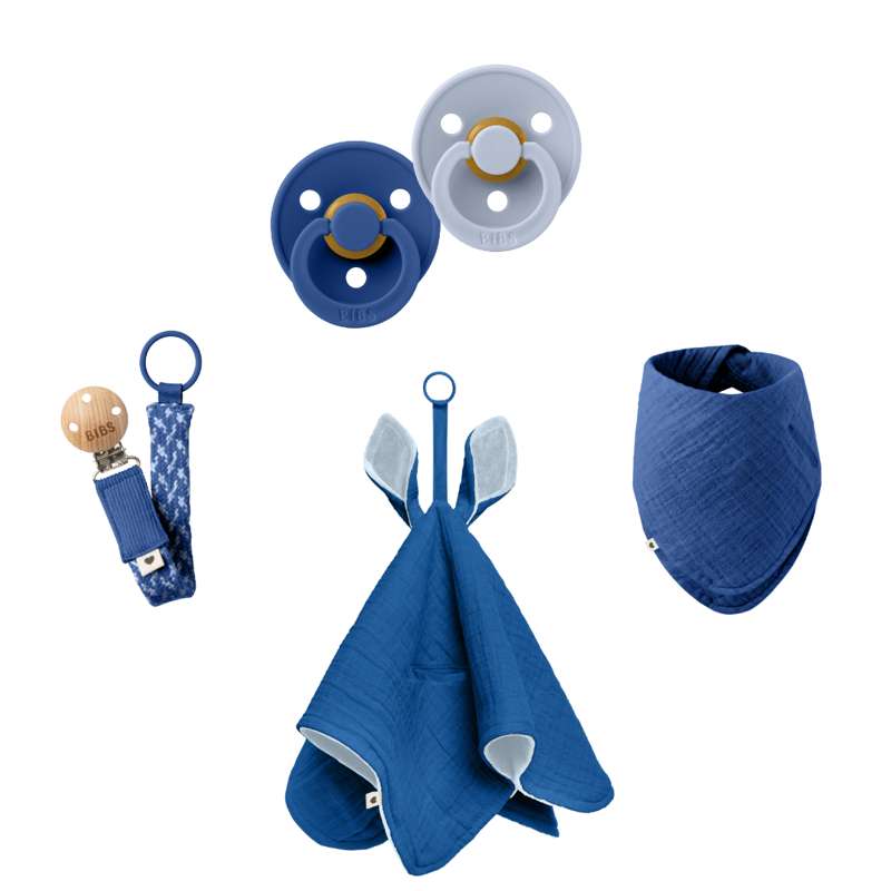 Cornflower Pacifiers Bibs Pacifier Usa BIBS Bundle No1 Cornflower
