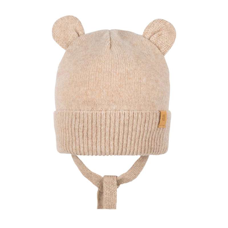 Pure Pure Baby Hat - Kashmir - Oat 