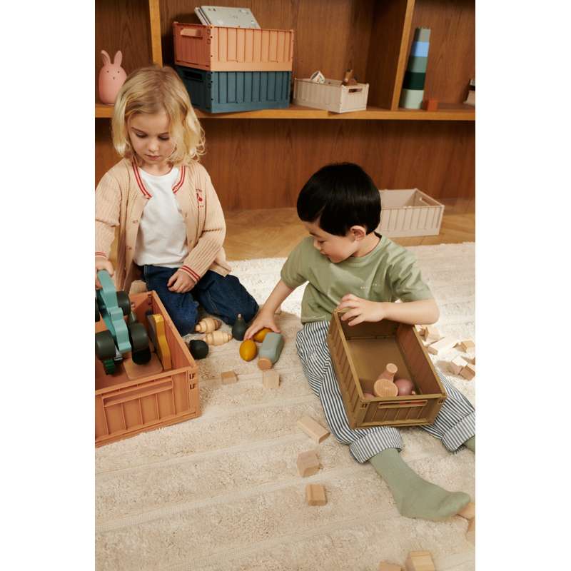 Liewood Weston Aufbewahrungsbox - Small - 2er-Pack - Oat
