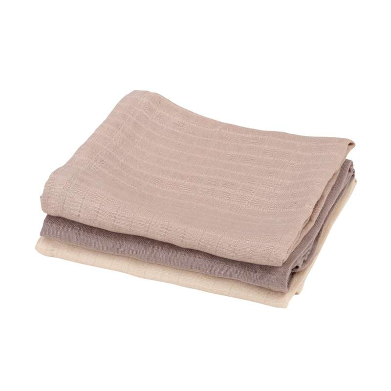 Sebra Stoffen luiers - 3 stuks (Moonlight Beige)