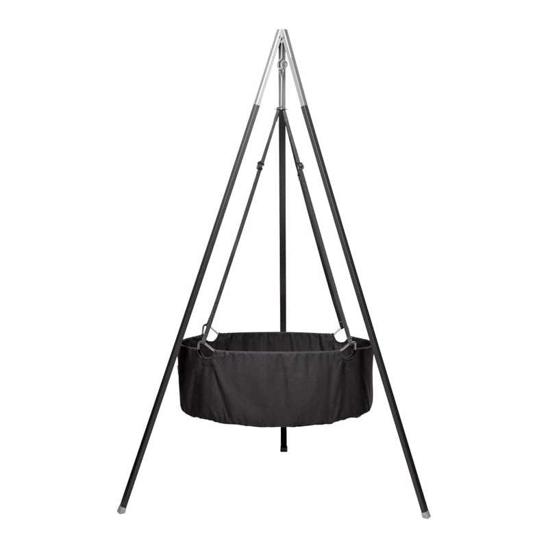 Leander Stand for Classic Cradle - Gray aluminum.