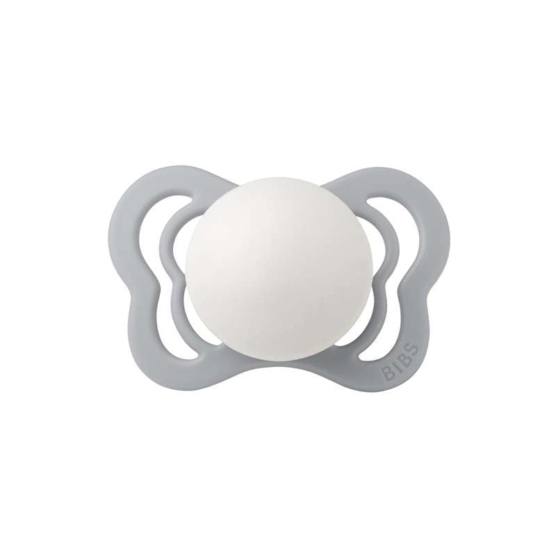 BIBS Couture cumi - Méret 1 - Szilikon - GLOW - Cloud