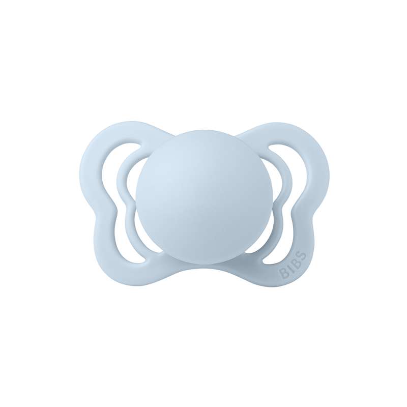 BIBS Couture Sut - Str. 1 - Naturgummi - Baby Blue