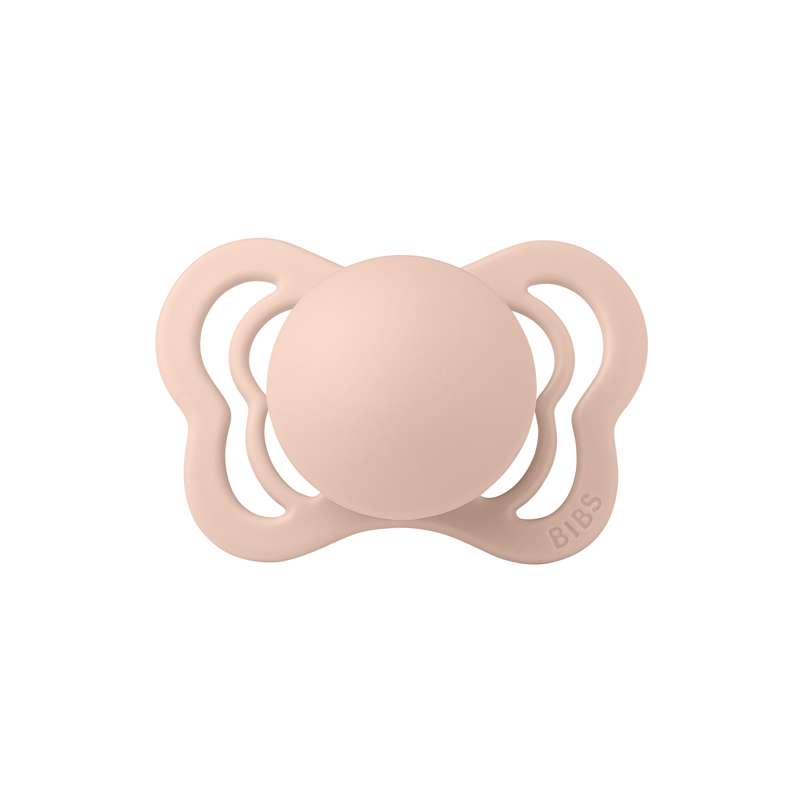 BIBS Couture Schnuller - Größe 1 - Naturkautschuk - Blush