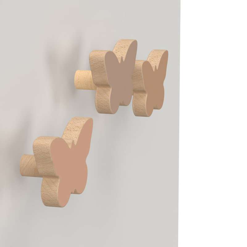 Cam Cam Copenhagen Vlečne kljuke Metulj - 3-pak - FSC 100% 