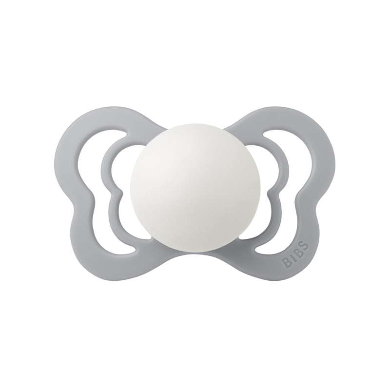 BIBS Couture Sut - Str. 2 - Silikone - GLOW - Cloud