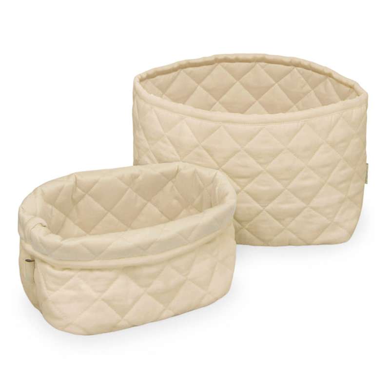 Cam Cam Copenhagen Cestas de almacenamiento acolchadas - 2 uds. - OCS - Pralinado 