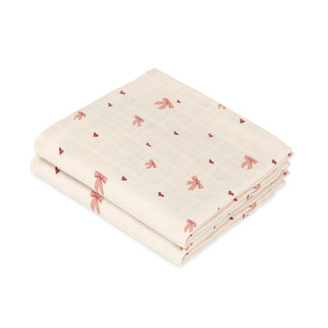 Cam Cam Copenhagen Tissu en coton - 2-Pack - GOTS - Noeuds 