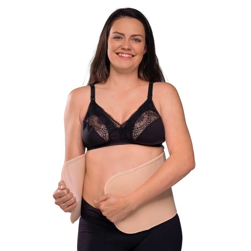 Carriwell De Volta para Você - Cinta Abdominal - Belly Binder (Mel) 