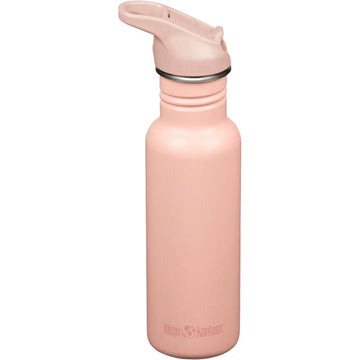 Klean Kanteen Classic Drikkedunk - Flip/Seal SportCap - 532ml - Peach Parfait