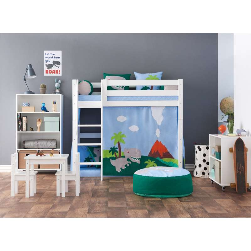 Hoppekids MADS Table enfant avec deux chaises - Blanc