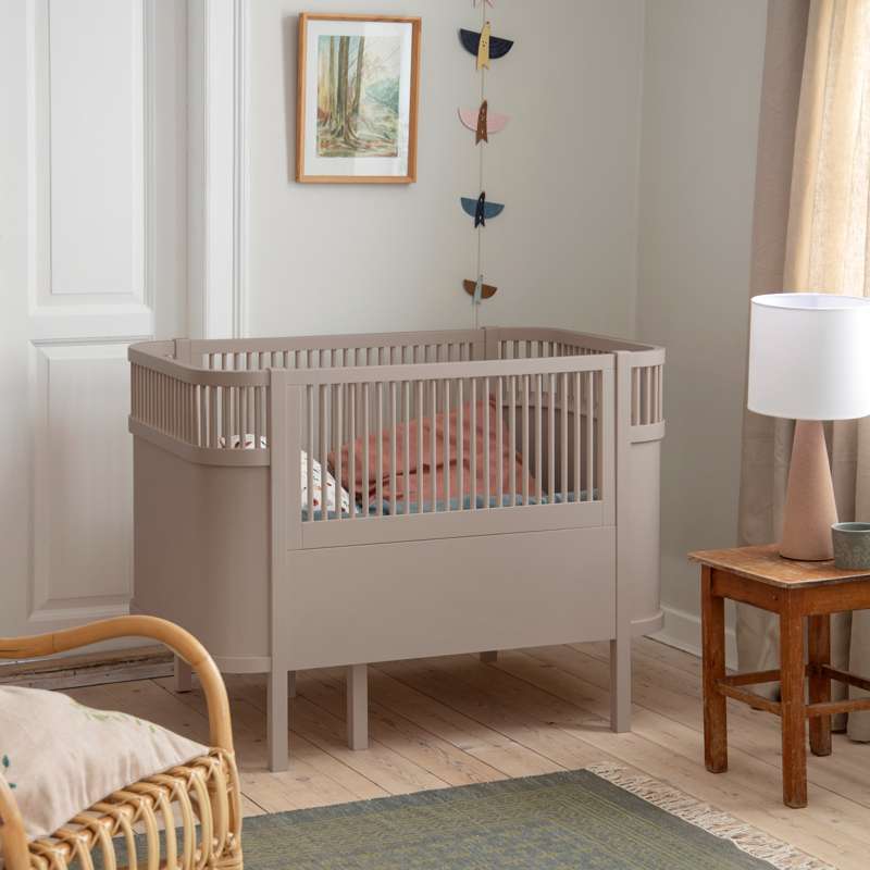 Sebra Bed - Classic - Baby and Junior - Jetty Beige