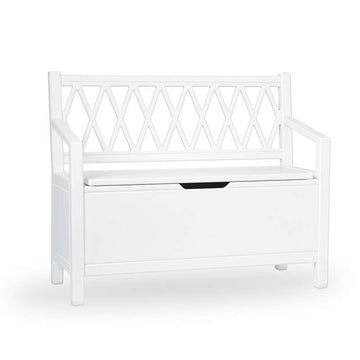 <tc>Cam Cam copenhagen</tc> Harlequin Children's Bench - FSC Mix - White