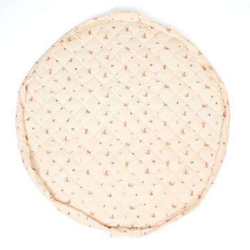 Play & Go Soft Organic - 2-i-1 Opbevaringstæppe/Legetæppe - Rabbit