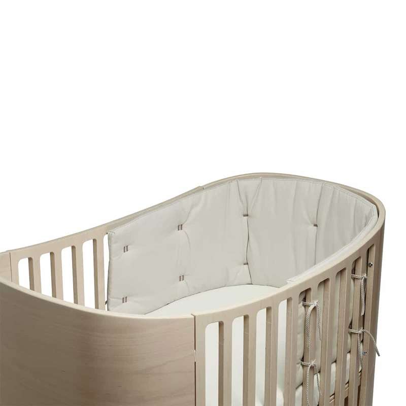 Leander Sengerand voor Cl. babybed - Organisch - Cappuccino