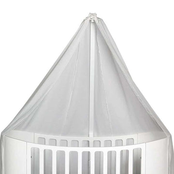 Leander Himmel für Classic Babybett - Weiß