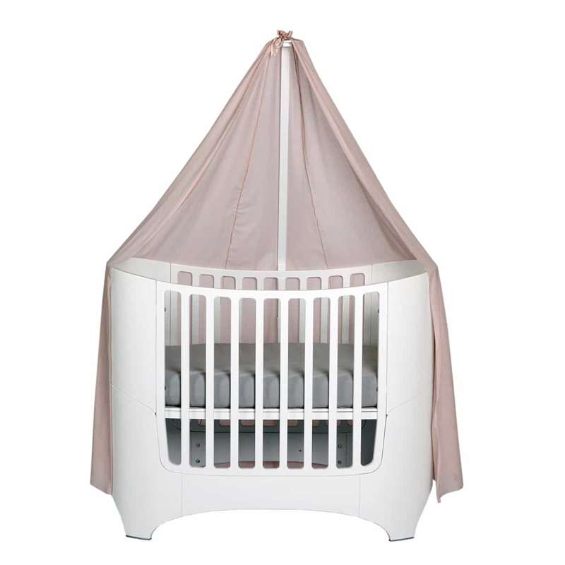 Leander Himmel für Classic Babybett - Dusty Rose