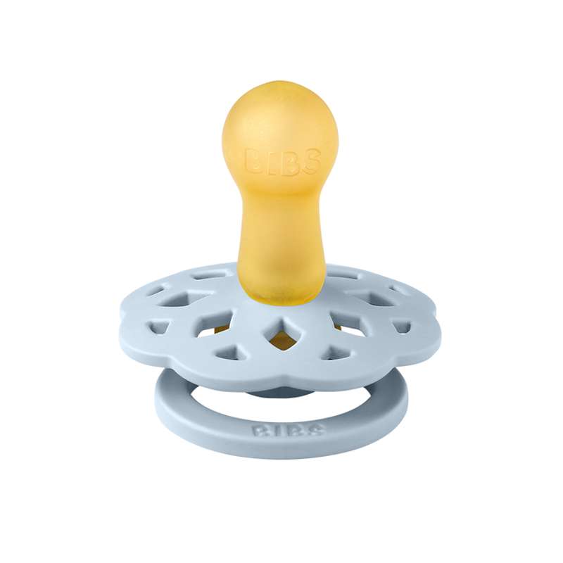 Bibs Boheme Duda - vel. 2 - prirodni kaučuk - Baby Blue 