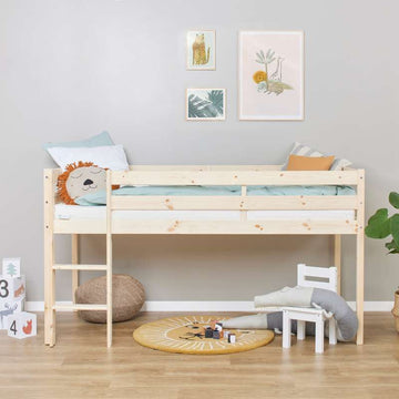 Hoppekids ECO Comfort - Mid sleeper bed (Multiple Sizes) - Nature 