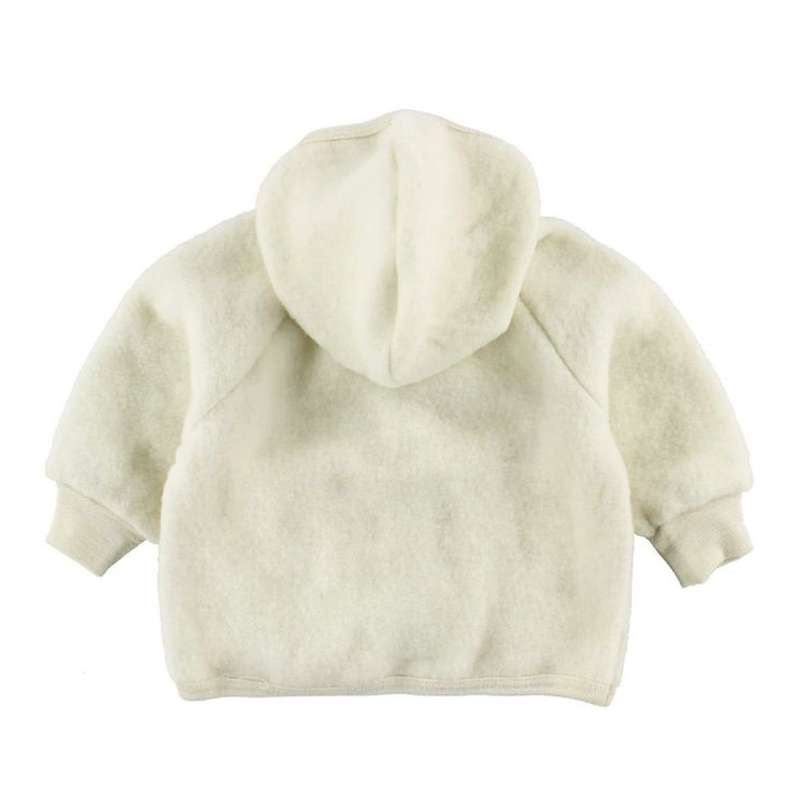 Engel Natur Cardigan/Jakke med hette - Natur 
