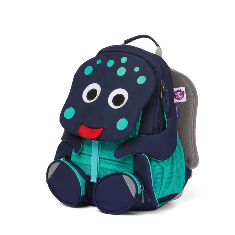 Affenzahn Großer ergonomischer Rucksack für Kinder - Tintenfisch