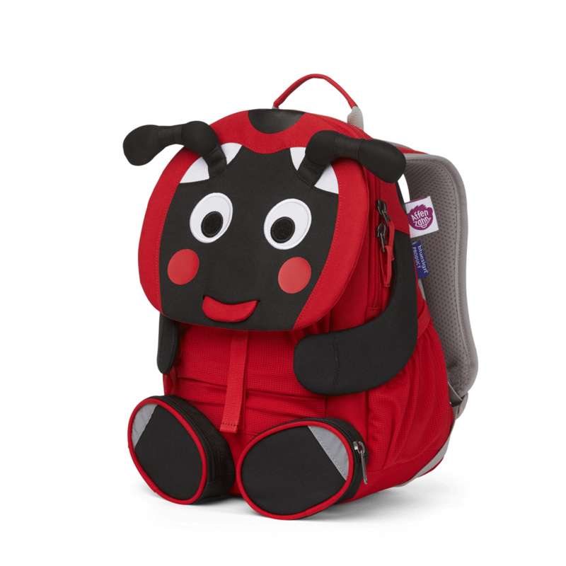 Affenzahn Großer ergonomischer Rucksack für Kinder - Marienkäfer