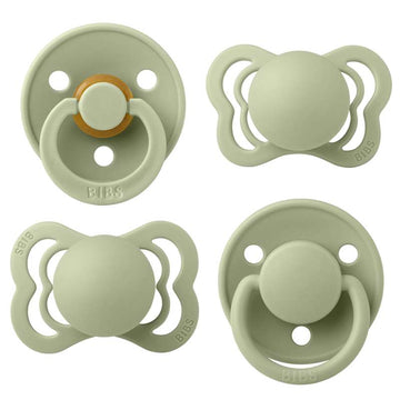 BIBS Try-It Collection - 4 Verschillende Fopspenen - Maat 1 - Sage