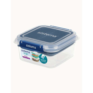 Sistema Square Stax To Go - 1.15L - Ocean Blue