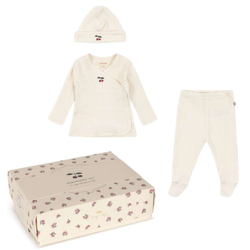 Konges Sløjd Nia Äitiyspaketti - GOTS - Kirsikka 