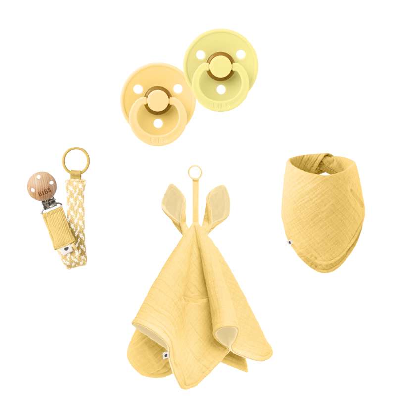 BIBS Bundle - Nr. 1 - Blasses Butter/Sonnenschein