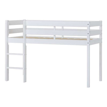 Hoppekids ECO Comfort - Lit mi-hauteur (Plusieurs tailles) - Blanc