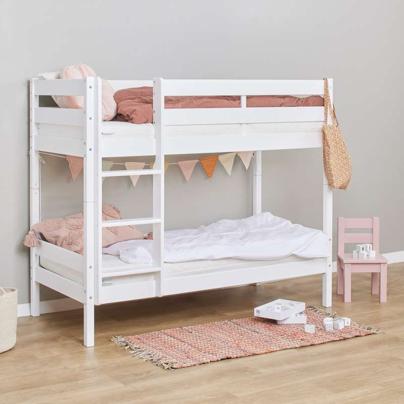 Hoppekids ECO Comfort - Lit superposé (Plusieurs tailles) - Blanc