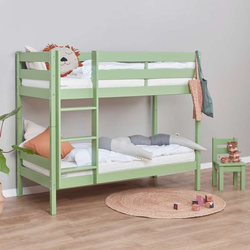 Hoppekids ECO Comfort - Bunk Bed (Various Sizes) - Pale Green 