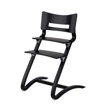 Chaise haute Leander Classic sans barre - Noir