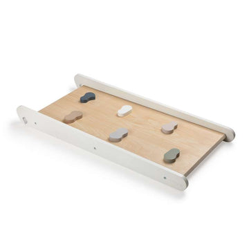 Sebra Tobogan și Perete de Escaladă 2 în 1 