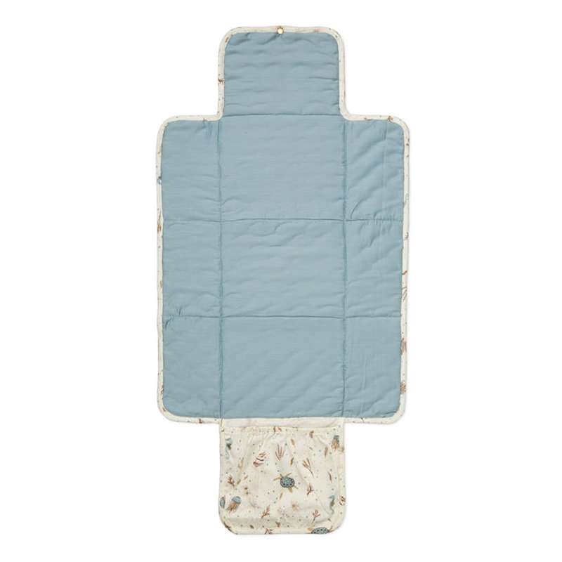 Cam Cam Copenhagen Changing mat - Quilted - OCS - Sea Garden 