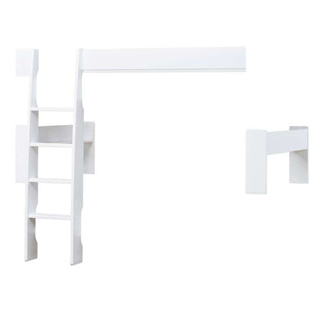 Hoppekids PURE - Køjeseng Modul - 90x200 cm - Hvid