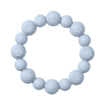 BIBS Play - Bidering m. Runde Kugler - Baby Blue