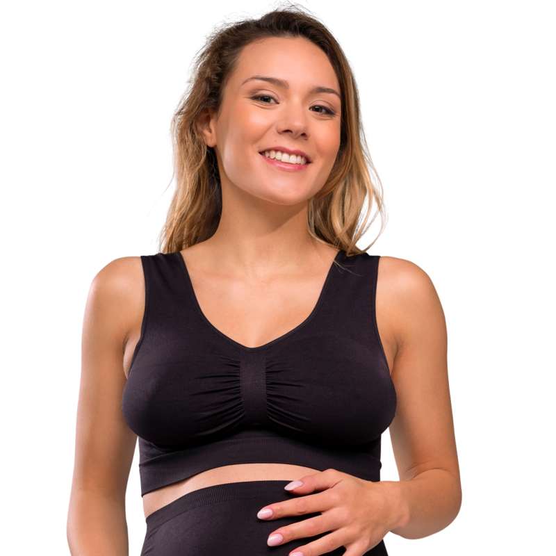 Carriwell Mum to Be Maternity Bra Wireless - black 