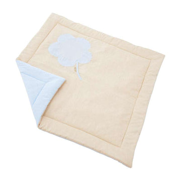 Hoppekids Legetæppe til Kravlegård - 100x100 cm. - FAIRYTALE KNIGHT - Lyseblå