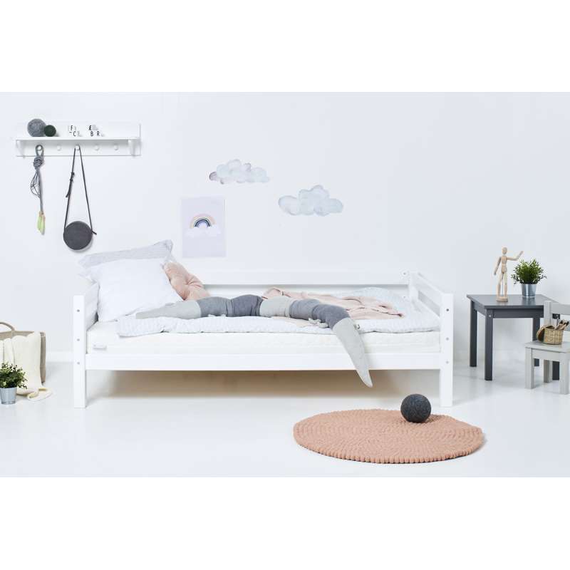 Hoppekids ECO Luxury - Lit junior - 120x200 cm. - Blanc