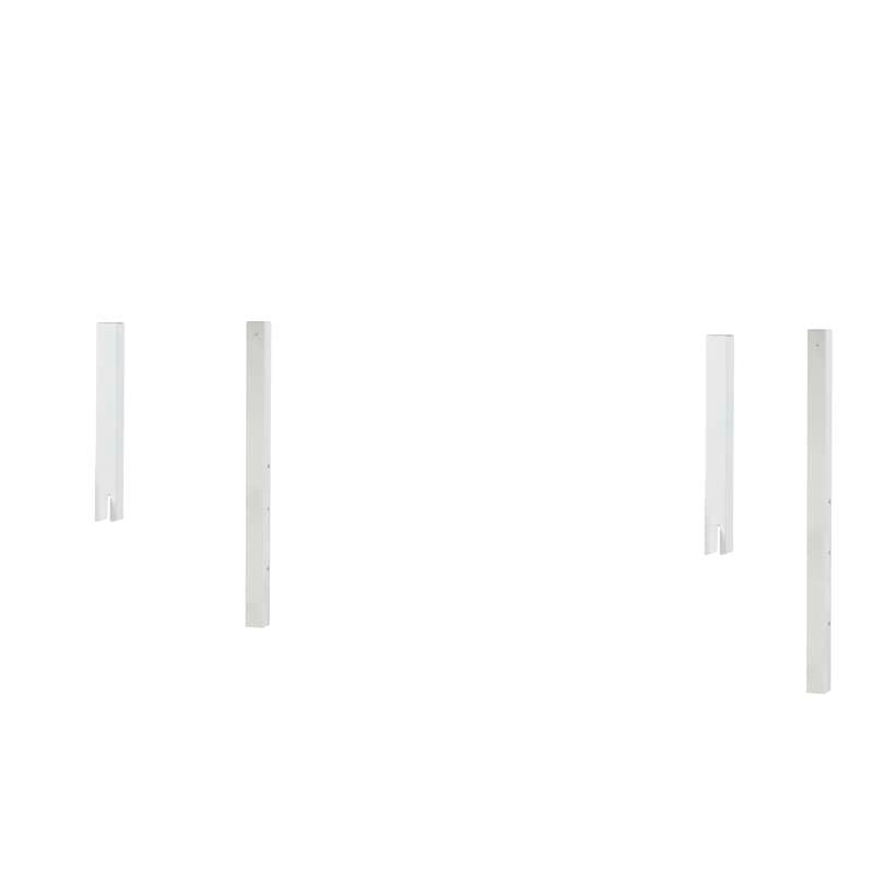 Hoppekids ECO Luxury - Mellemklodser til Familie Etageseng - Hvid