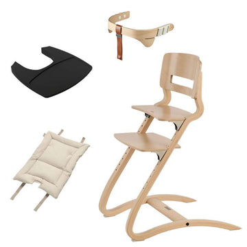 Leander Louie™ Visoka stolić - Bukva/Priroda - Paket 2 