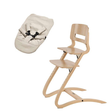 Leander Louie™ Visoka stolica z otroškim vložkom - Bukev/Narava 