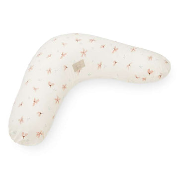 Cam Cam Copenhagen Funda de almohada de lactancia - GOTS - Flor de viento crema