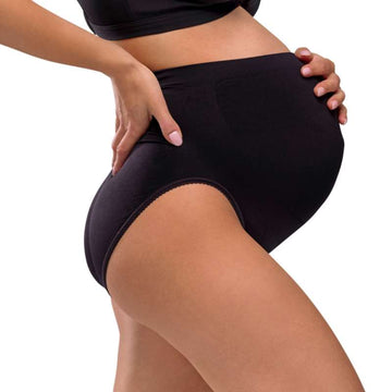 Carriwell Μητέρα που θα γίνει Στηρίγματα χωρίς ραφές - μαύρο 