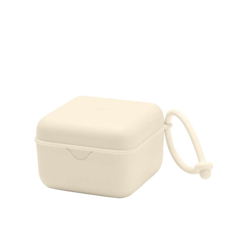 BIBS Accessories Pacifier Box - Schnullerbox mit Platz für 3 Schnuller - Ivory