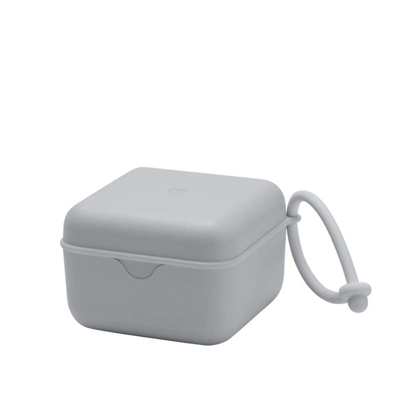BIBS Accessories Pacifier Box - Cutie pentru suzete cu spațiu pentru 3 suzete - Cloud