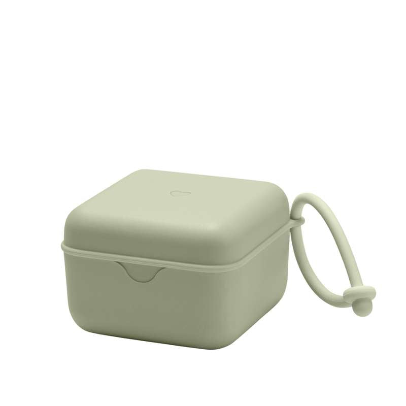 BIBS Accessories Pacifier Box - Kutija za dude s mjestom za 3 dude - Sage