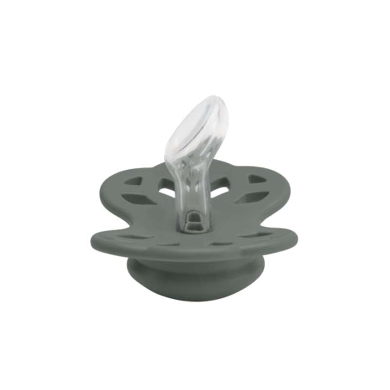 BIBS Ciuccio anatomico Infinity - Taglia 1 - Silicone - Pine